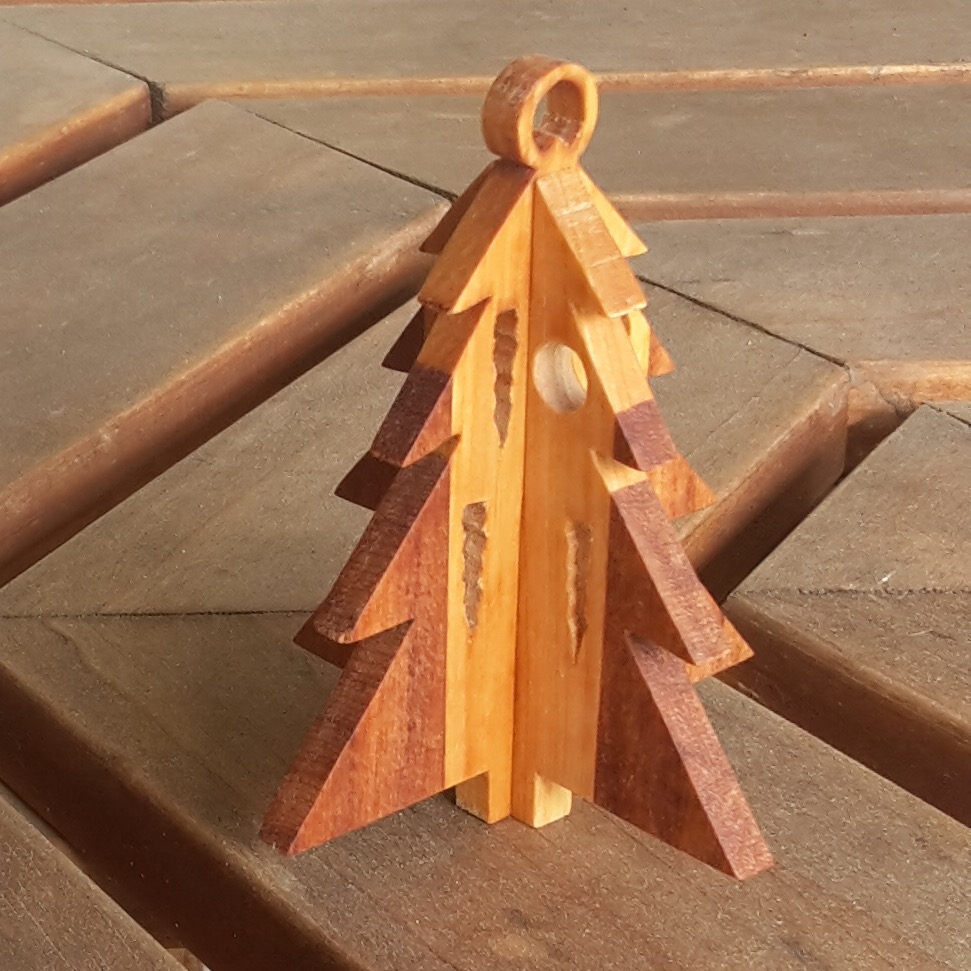 Wooden Slottogether Christmas Ornaments Trees Fynwood Products